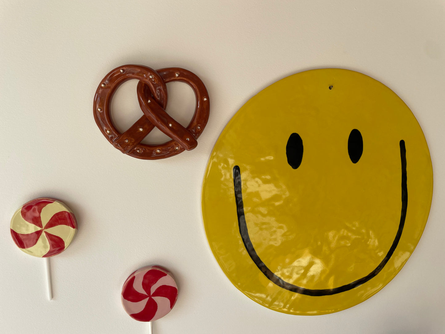 Pretzel on the wall