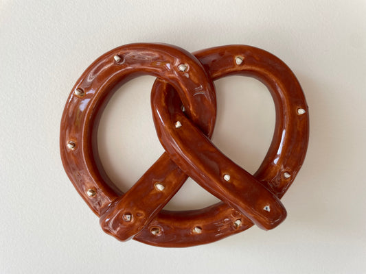 Pretzel on the wall