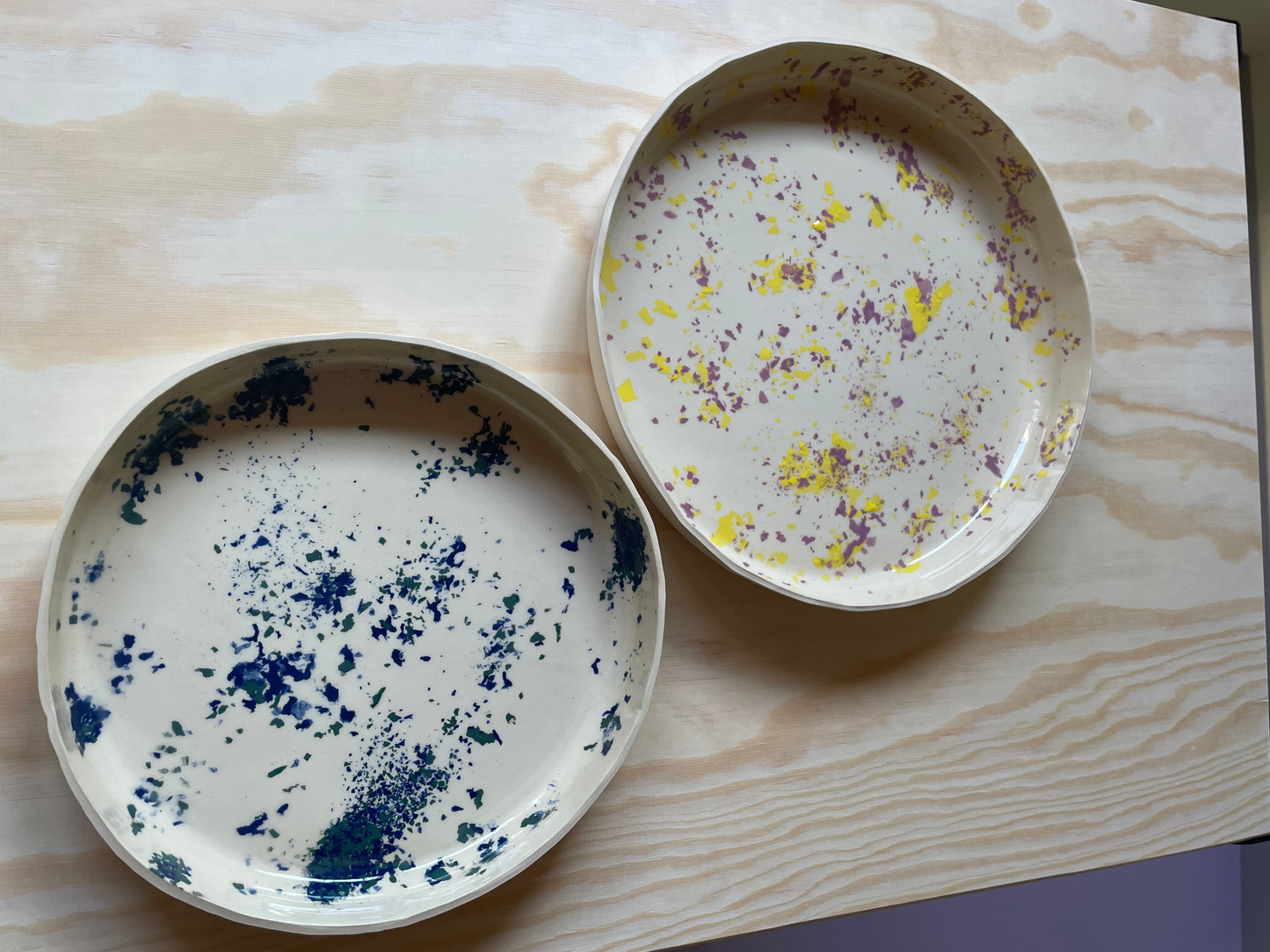 Terrazzo op klei -> 2 in elkaar passende schalen